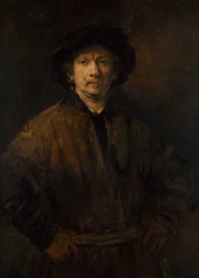 Großes Selbstporträt von Rembrandt van Rijn